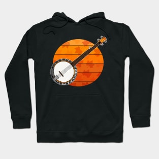 Fall Banjo Banjoist Autumn Thanksgiving Hoodie